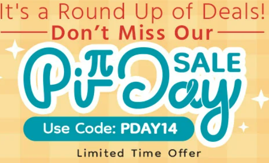 Monoprice 14% Off Pi Day Sale