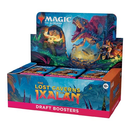 $100.40 Magic The Gathering The Lost Caverns of Ixalan Draft Booster Box - 36 Packs 1 Box Topper Card 541 Magic Cards