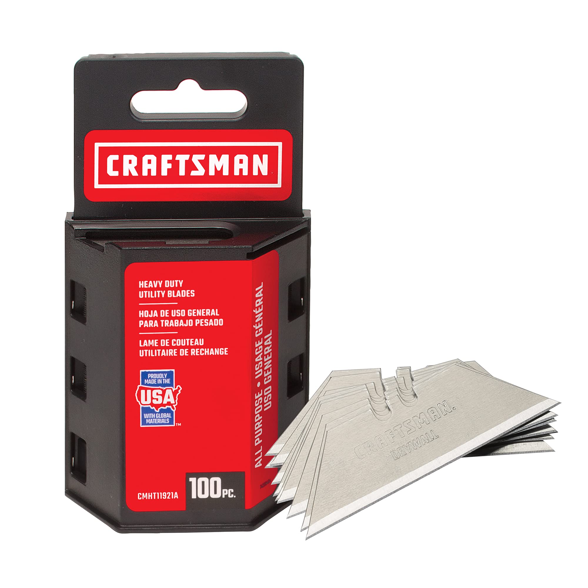 100 Pack CRAFTSMAN Utility Knife Blades $5.98 Free Shipping w/ Prime or on $35