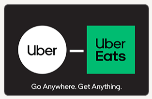 $100 Uber or Uber Eats eGift Card Email Delivery $90