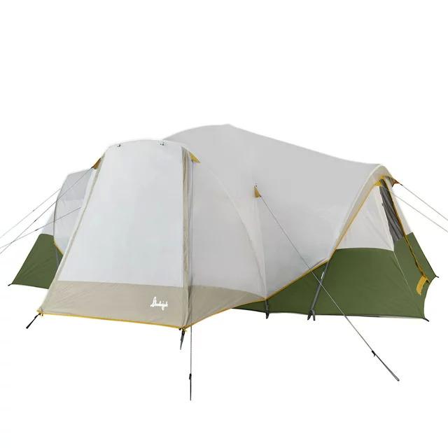 10-Person Slumberjack Riverbend 17 x 10 Hybrid Dome Tent w/ Room Dividers $68.34 Free Shipping
