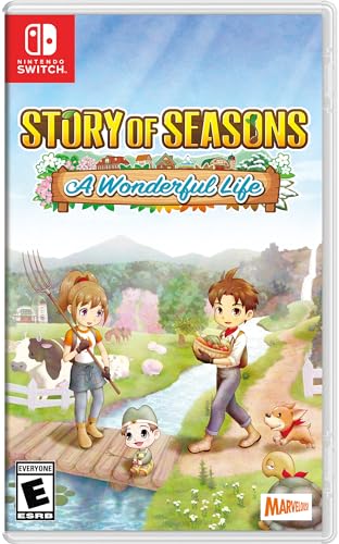 $10 Story of Seasons A Wonderful Life - Nintendo Switch