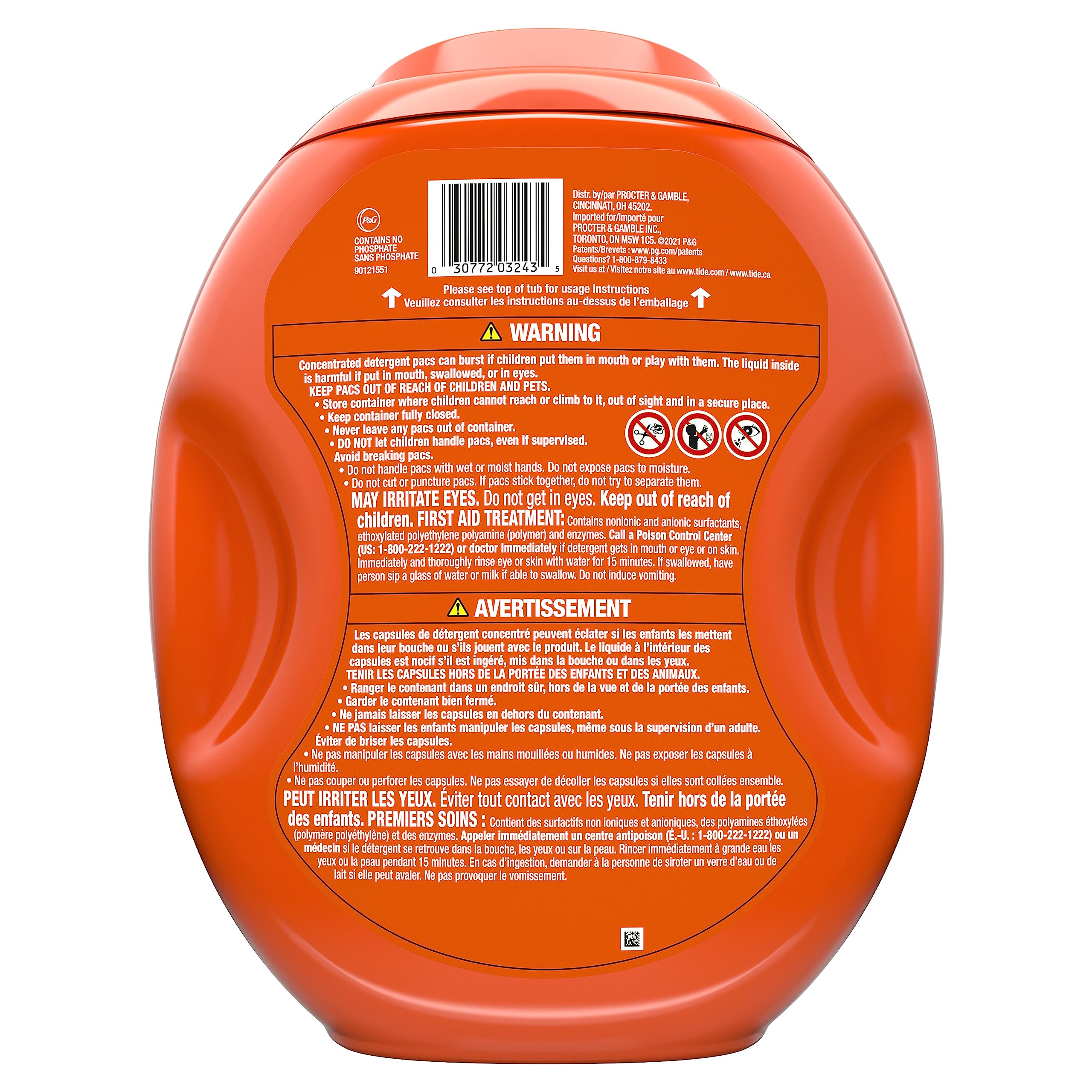 112-Count Tide Pods Laundry Detergent Soap Pods Original Scent $19.69 w/S S Free Shipping w/ Prime or on $35 