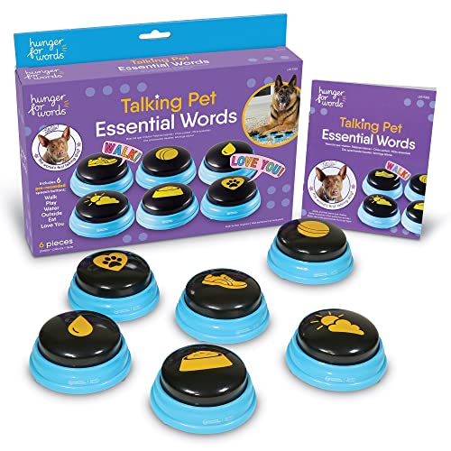 $12.59 Hunger For Words Talking Pet Essential Words - 6 Piece Set