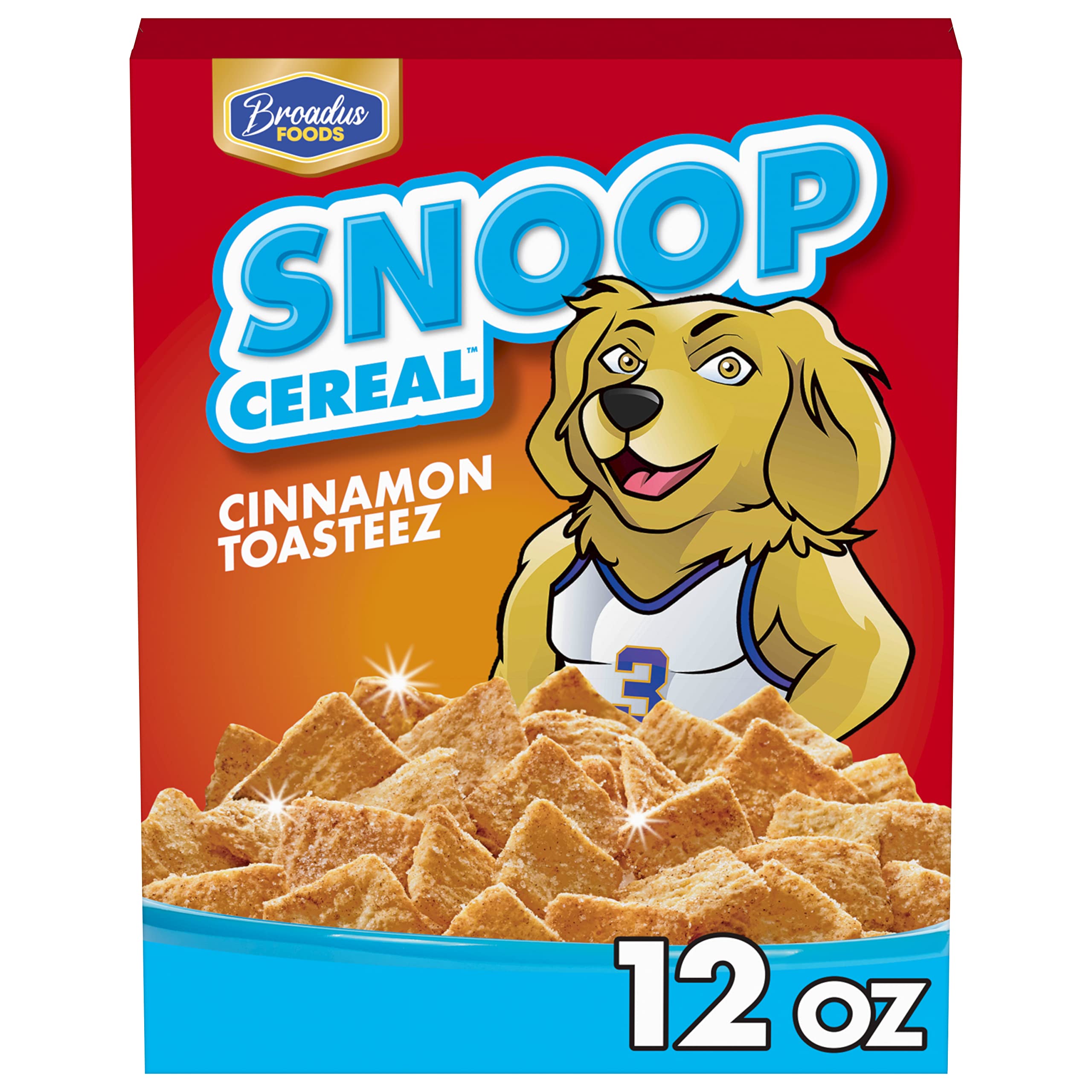 12-Oz Snoop Cereal Cinnamon Toasteez $1.89 w/ S S Free Shipping w/ Prime or on orders over $35