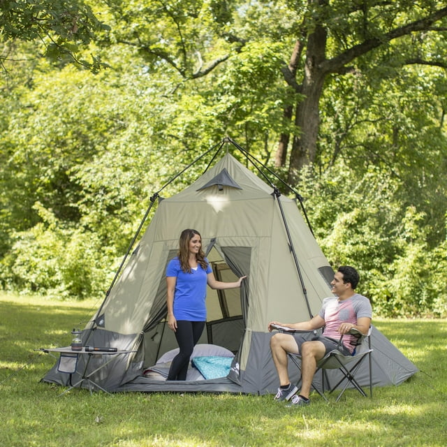 Ozark Trail 12 x 12 Instant Tepee Tent, Sleeps 7, 21.98 lbs $75.00