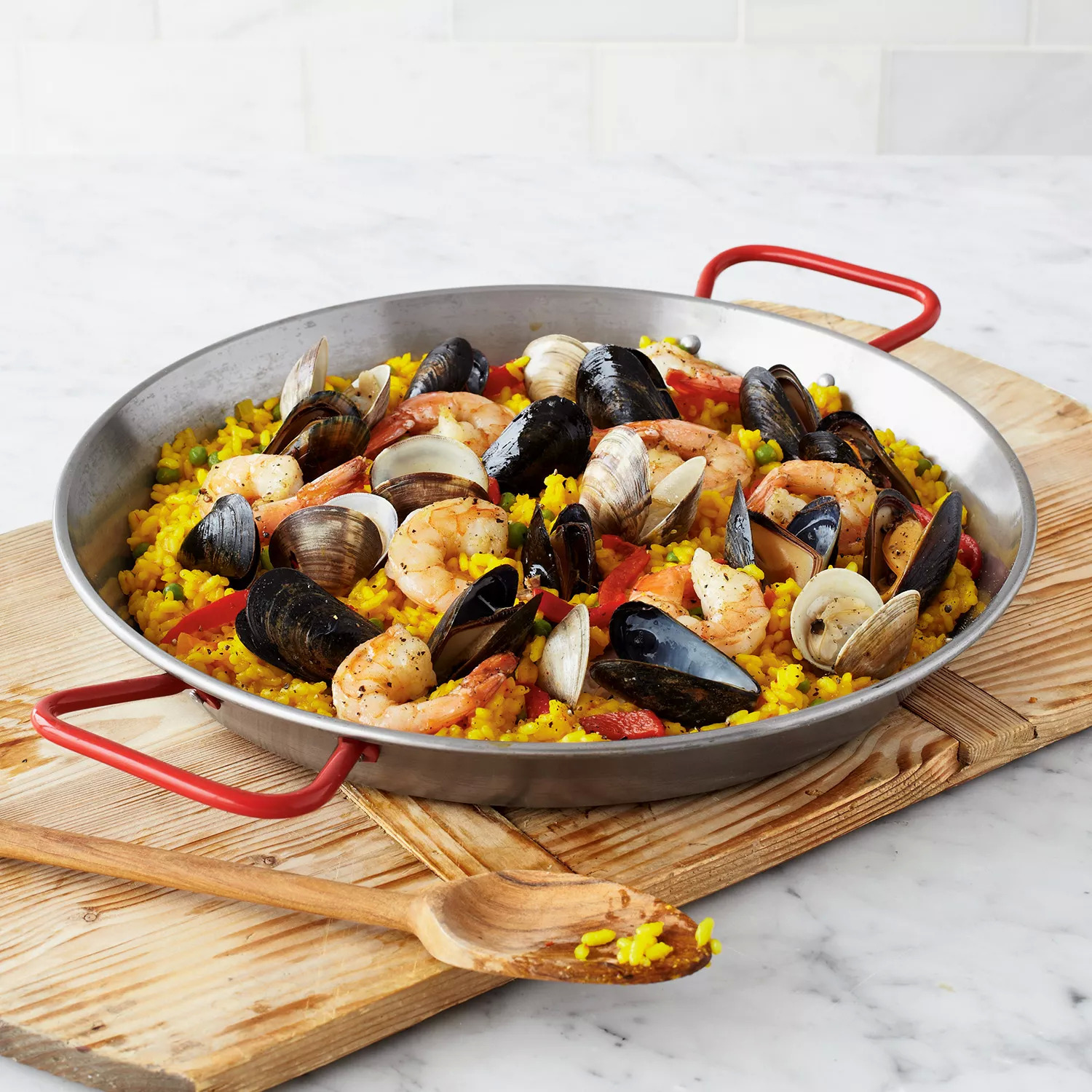 13.5 Sur La Table Carbon Steel Spanish Paella Pan More $9.95 Free Store Pickup at Sur La Table or F/S on $75