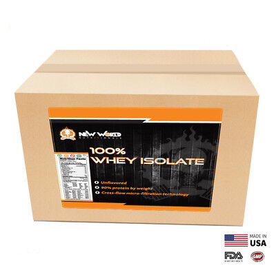 15-lbs New World Nutritionals Whey Protein Isolate Various $112 Free Shipping