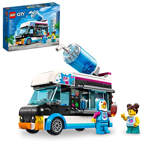 $16 194-Pc LEGO City Penguin Slushy Van 60384 