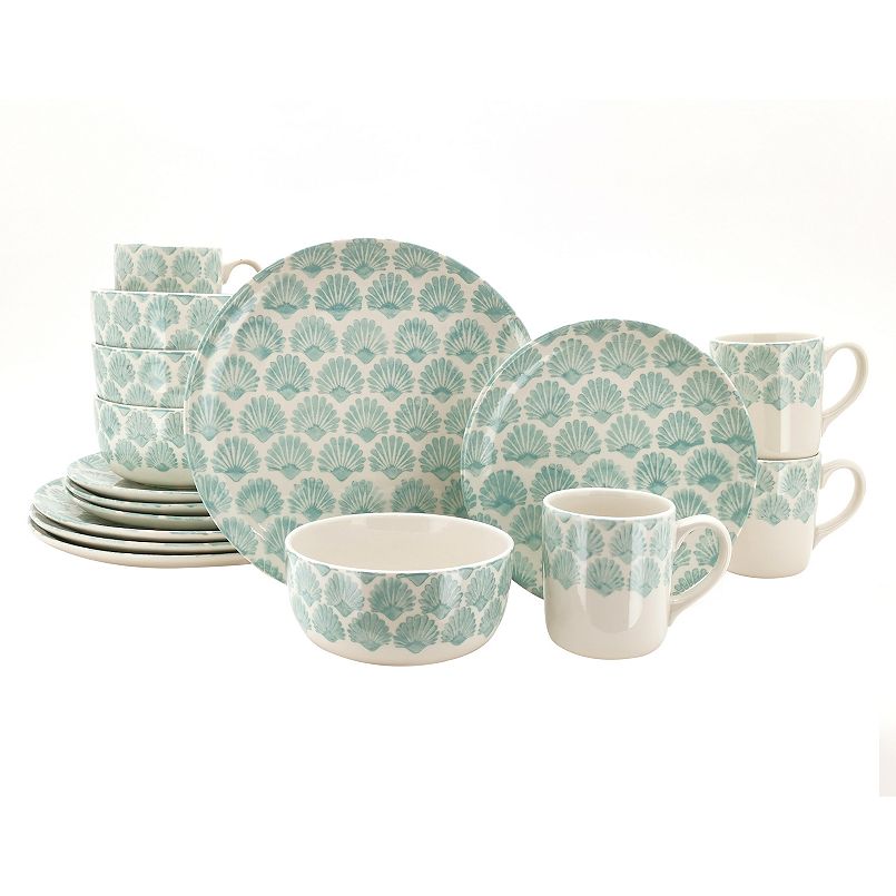 16-Piece Food Network Manon Dinnerware Set Multi $24 Free Shipping on $49