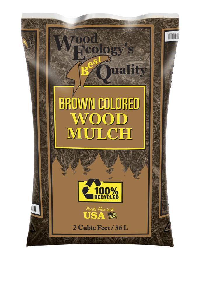 $1.78 after rebate - Menards 2-cu ft bags of wood mulch, black, brown, red, $2 $.22 rebate