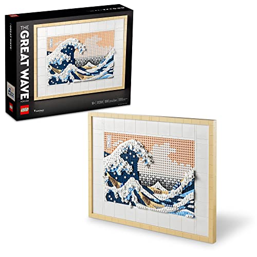 1810-Piece LEGO Art Hokusai The Great Wave $80 Free Shipping