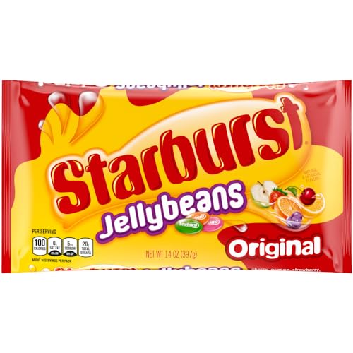 $1.90 /w S S STARBURST Original Easter Jelly Beans Chewy Candy, 14 oz Bag