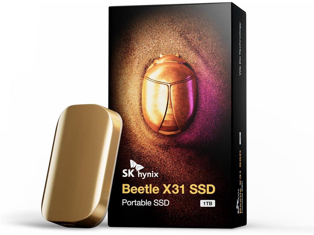 1TB SK Hynix Beetle X31 Portable SSD with DRAM Up to 1050MB/s, USB 3.2 $63 Free Shipping