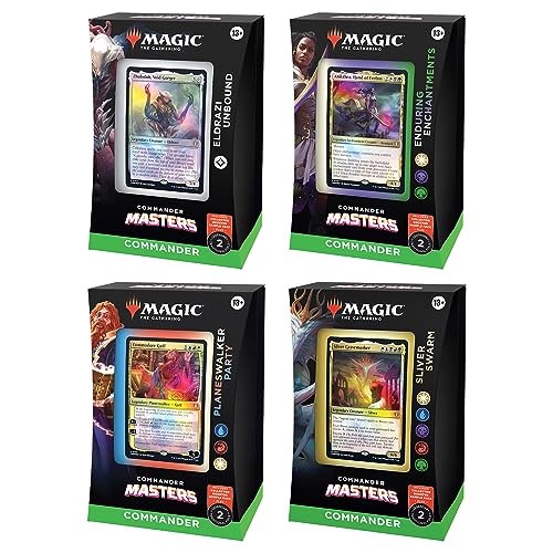 $206.22 Magic The Gathering Commander Masters Commander Deck Bundle