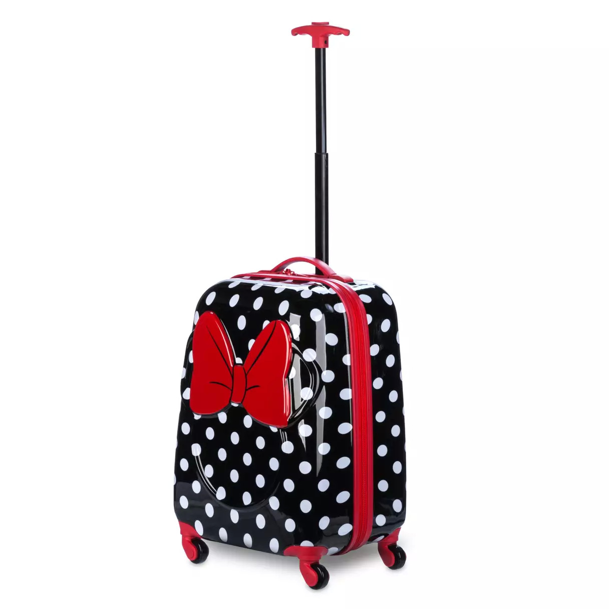 20 Disney Minnie Mouse Bow Rolling Hard Side Luggage $42 Free Shipping