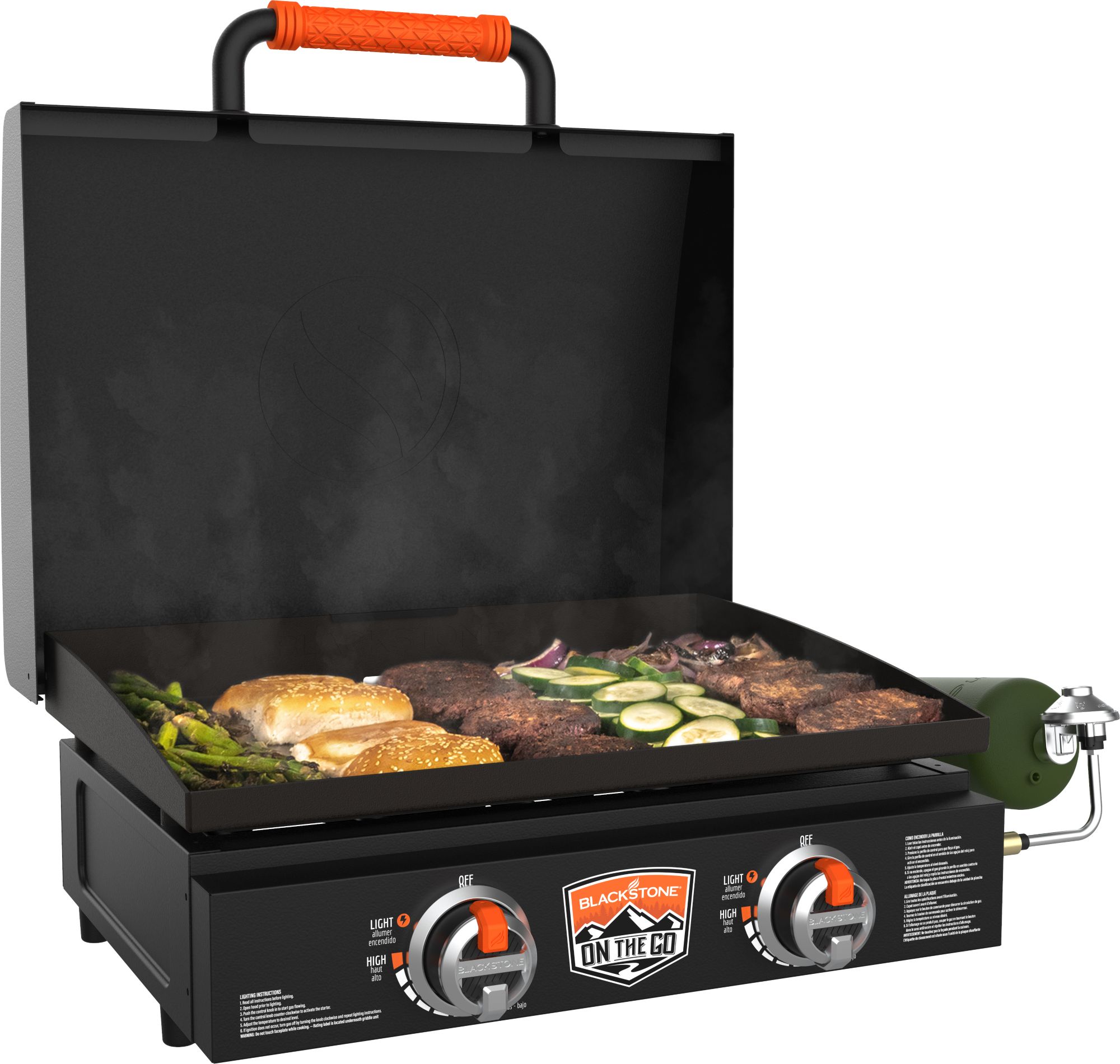 22 BlackStone On The Go Griddle w/ Hood $150 Free Shipping