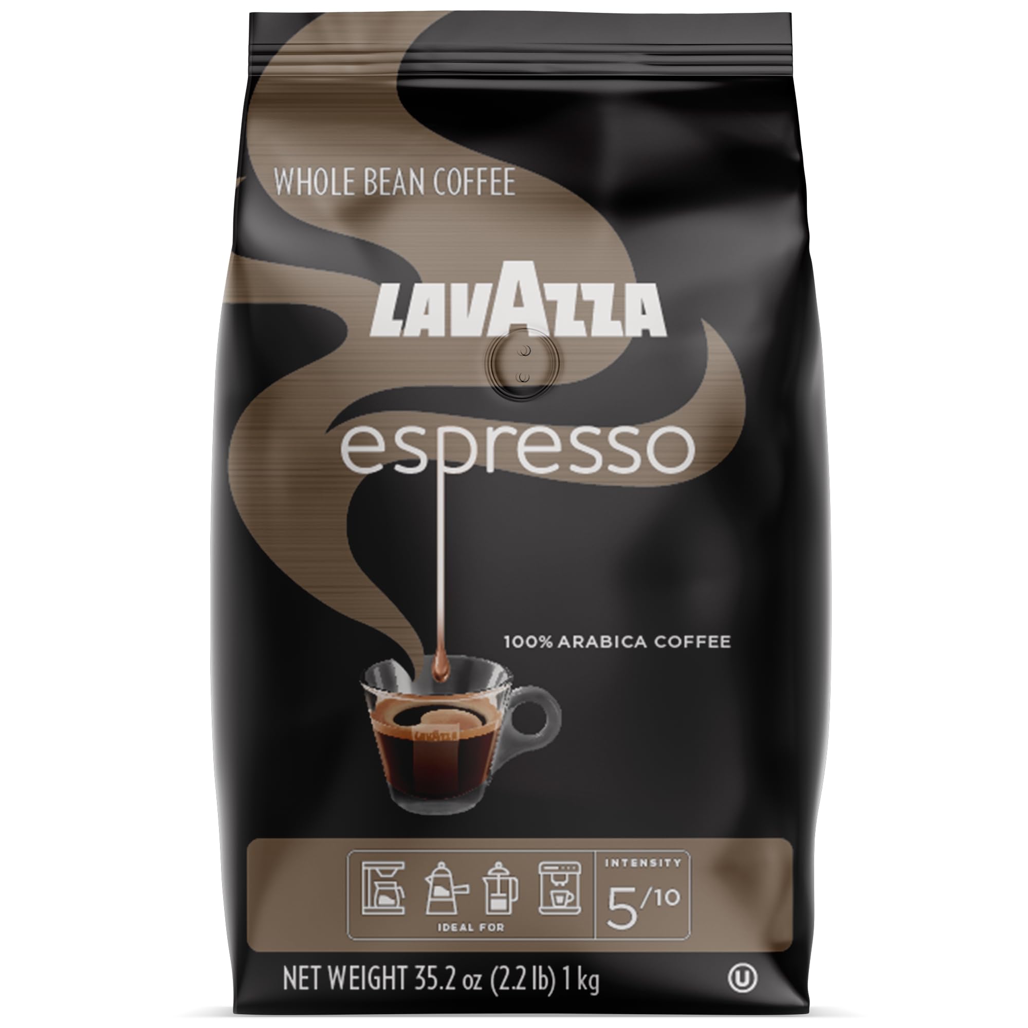 2.2-Lbs Lavazza Espresso Italiano Whole Bean Coffee Blend Medium Roast 2 Bags for $19 w/ S S Free S H w/ Prime or $25 $1