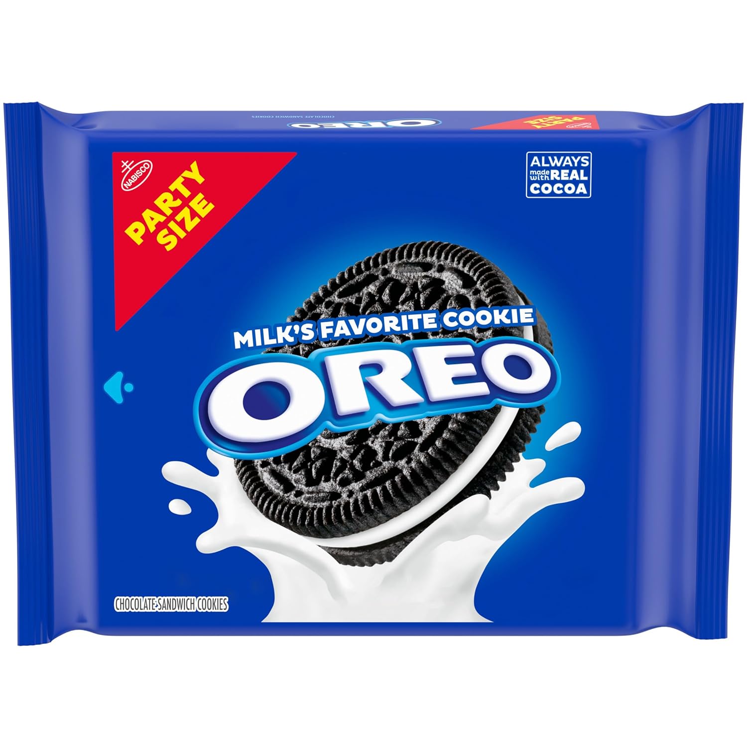 OREO Chocolate Sandwich Cookies, Party Size, 24.16 oz $3.84