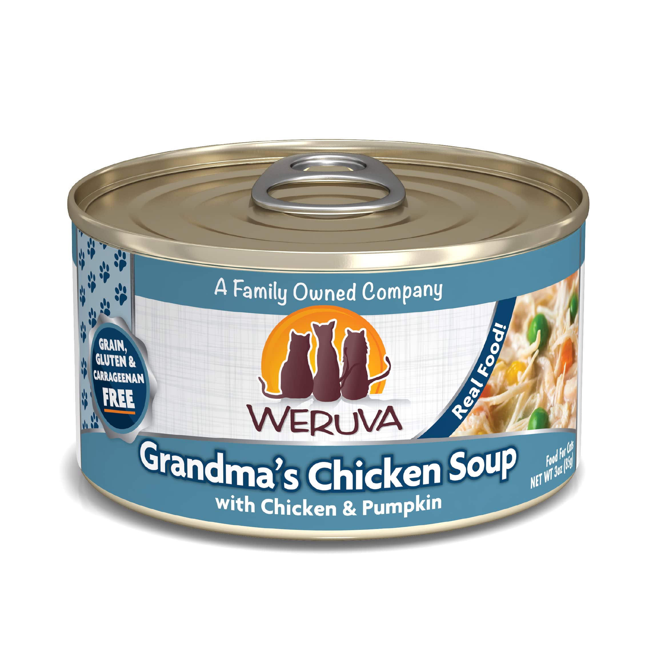 24-Count 3-Oz Weruva Classic Cat Food Grandma s Chicken Soup $17.57 Free Shipping w/ Prime or on $35