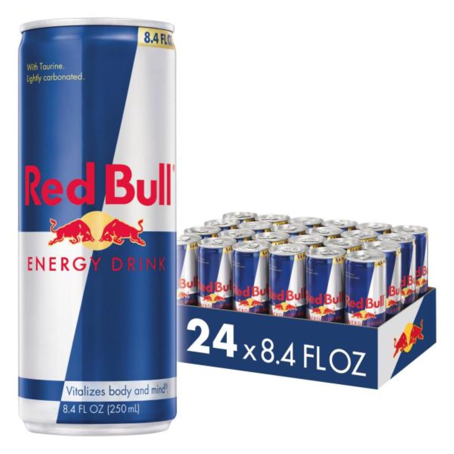 24-Ct 8.4oz Red Bull Energy Drinks Sugar Free $27.15, Regular $26.30 w/ S S Free S H