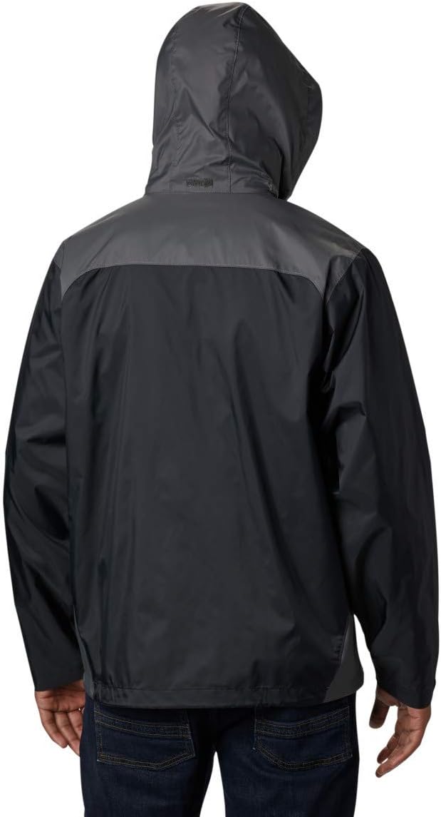 $26.69 Columbia Mens Glennaker Lake Rain Jacket Black, Limited Sizes 