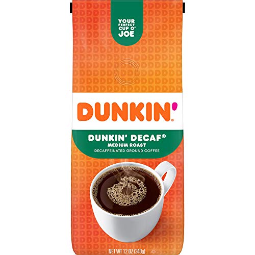 $29.05 w/ S S Dunkin Decaf Medium Roast Decaffeinated Ground Coffee, 12 Ounce Pack of 6 