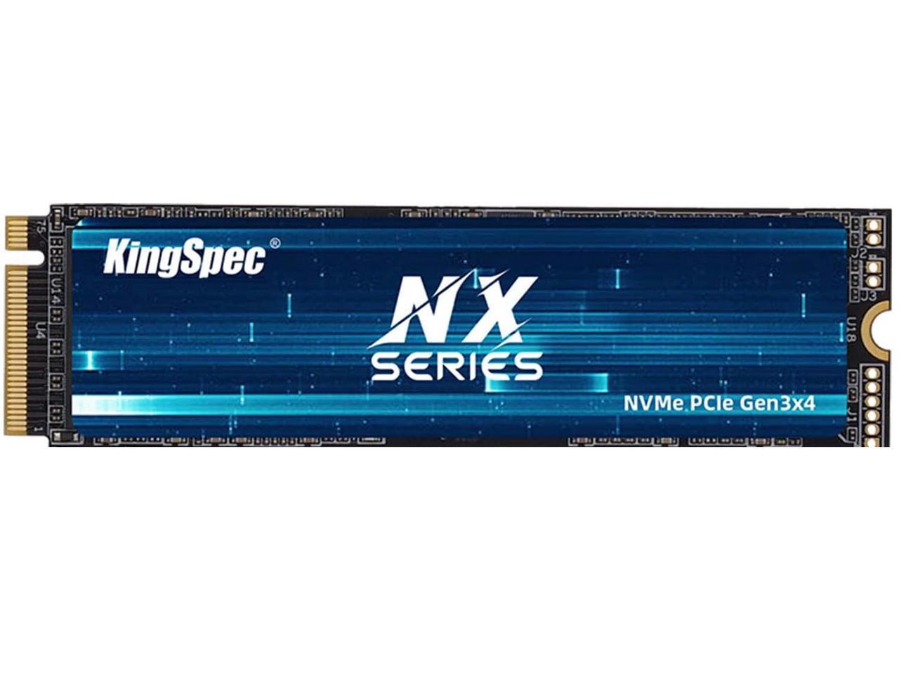 2TB KingSpec M.2 NVME PCIe Gen 3 Internal Solid State Drive $5 Newegg Gift Card $90 w/ Affirm Free Shipping