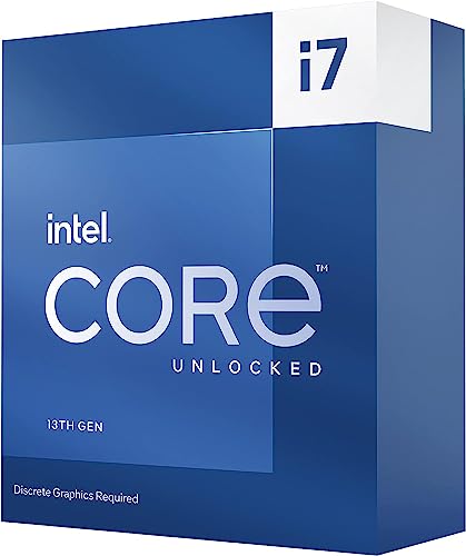 Intel Core i7-13700KF Gaming Desktop Processor 16 cores 8 P-cores 8 E-cores - Unlocked $307