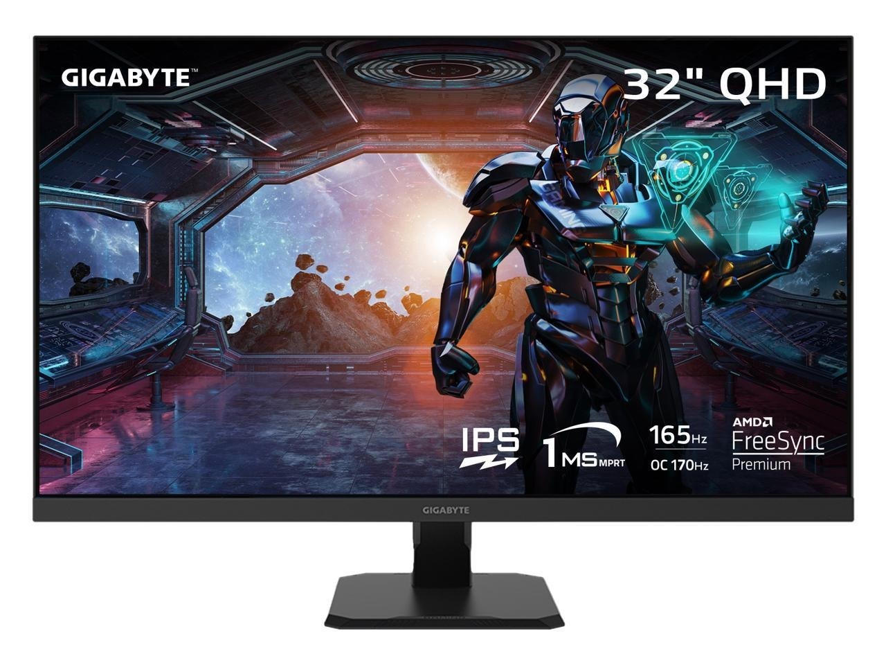 31.5 GIGABYTE GS32Q QHD 170Hz Gaming Monitor 2560x1440 SS IPS - $209.99 Free Shipping