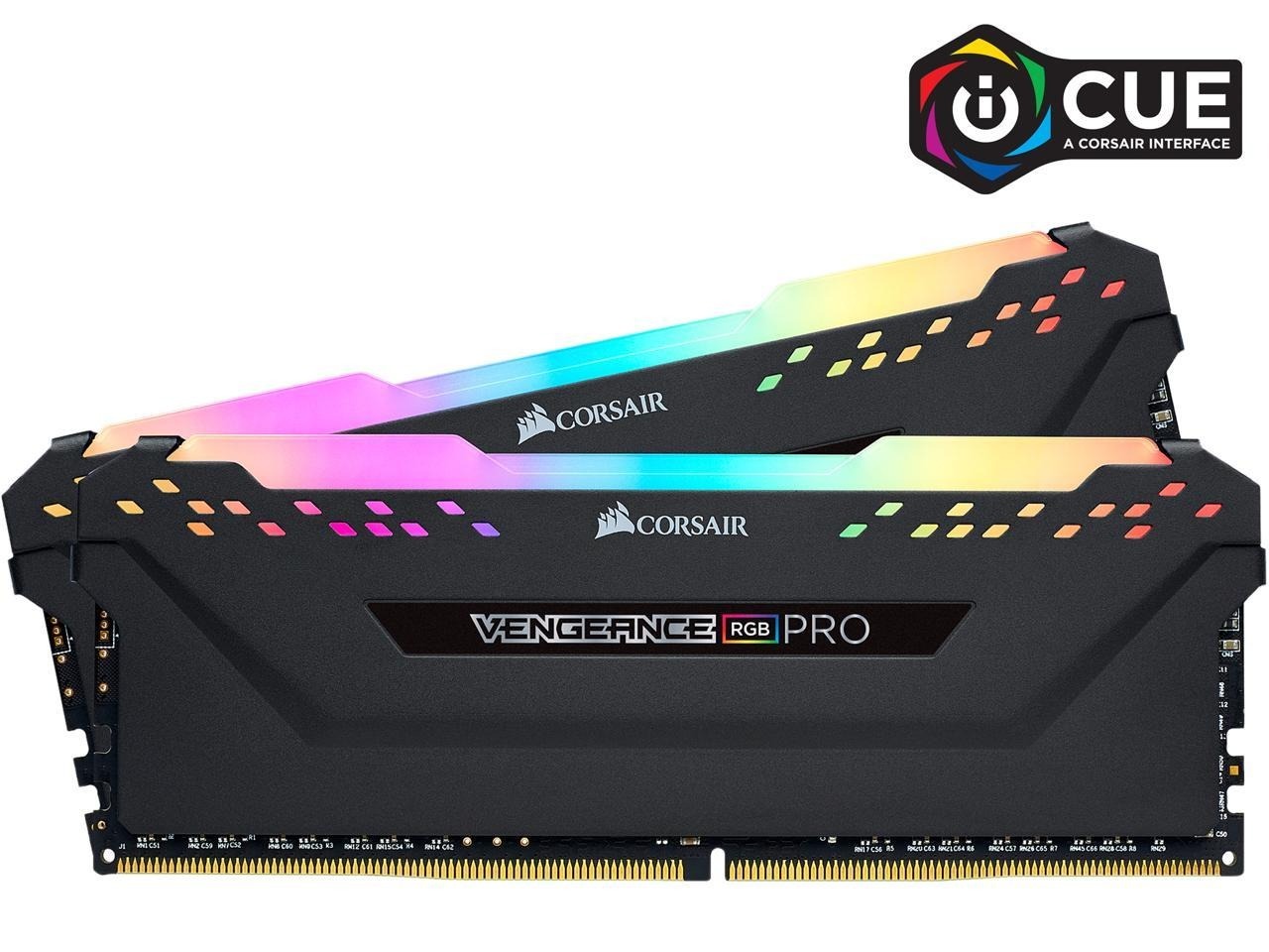 32GB 2x16GB CORSAIR Vengeance RGB Pro DDR4 3600 C18 Desktop Memory $78 Free Shipping