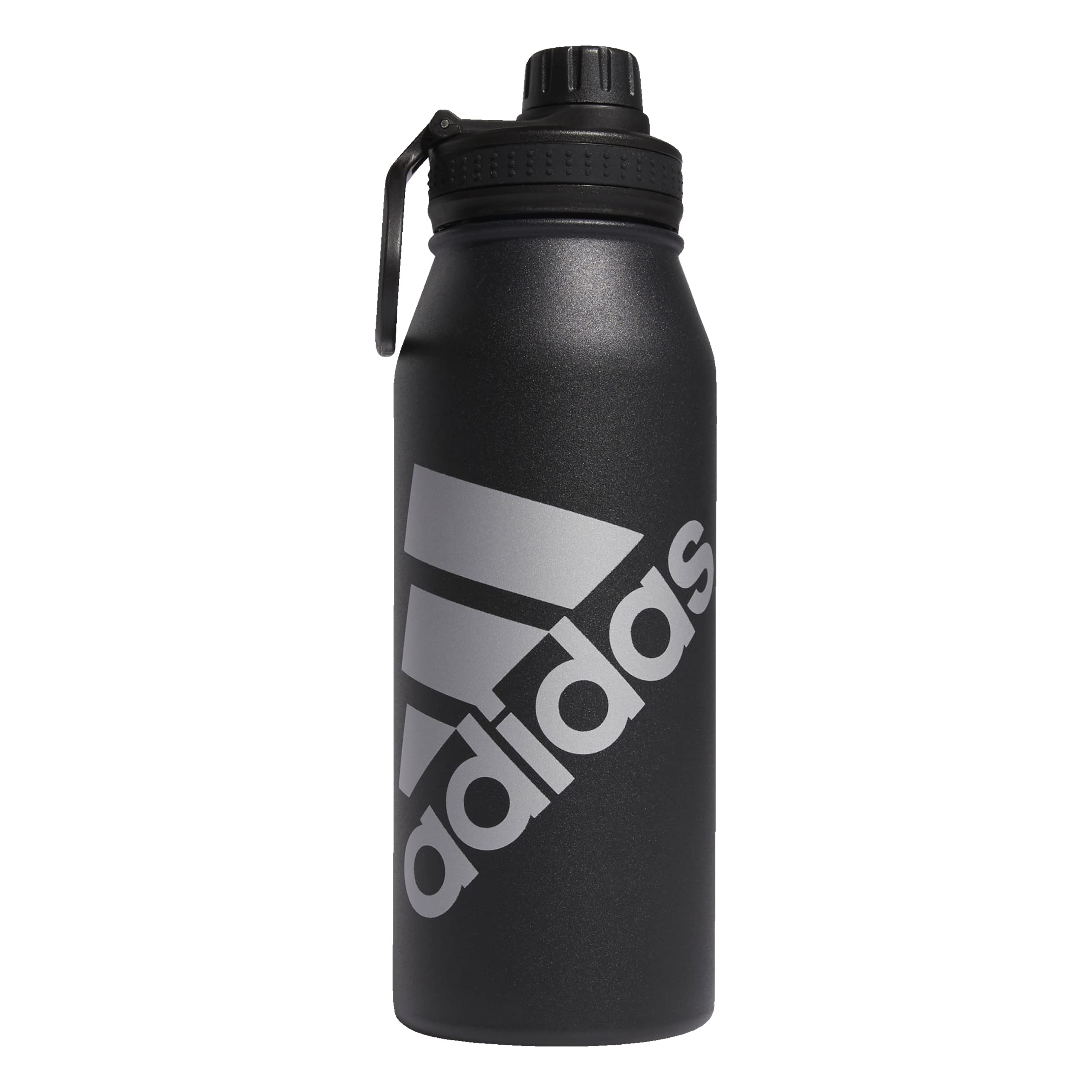 32-Oz adidas Stainless Steel Water Bottle Black/Silver $17 Free Shipping w/ Prime or on $35