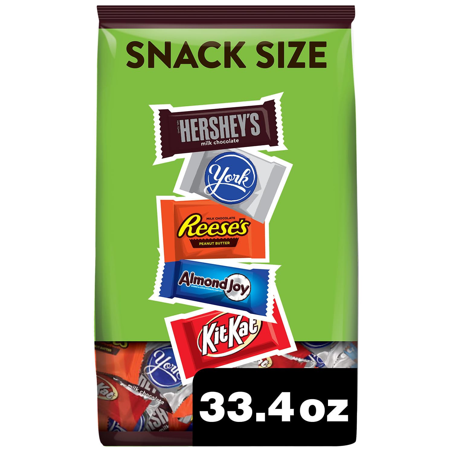 33.43-Oz Hershey Milk and Dark Chocolate Assortment Snack Size Candy $7.76 w/ S S Free Shipping w/ Prime or on $35