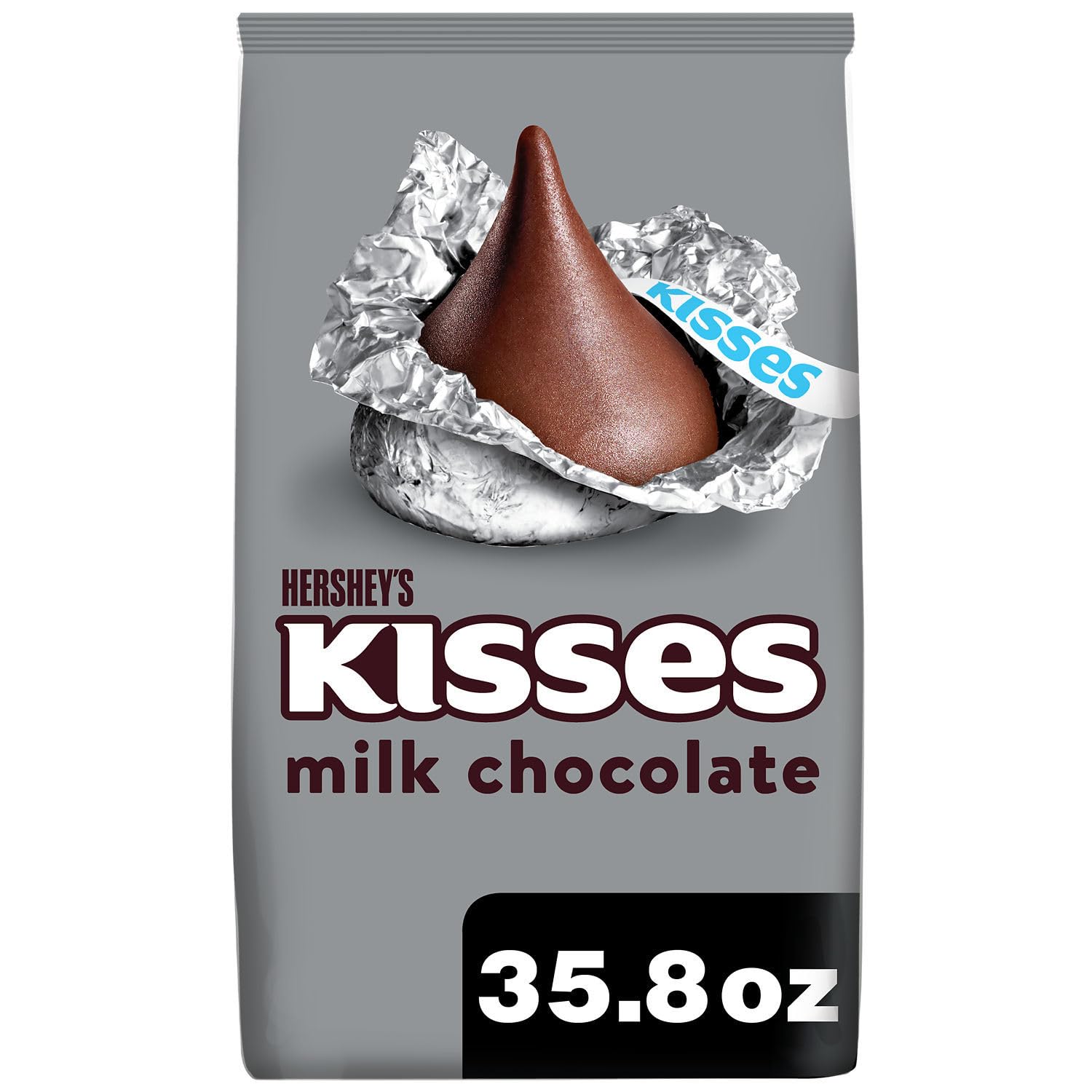 35.8-Oz Hersheys Kisses Milk Chocolate Easter Candy Party Pack $9.06 w/ S S Free Shipping w/ Prime or on $35 