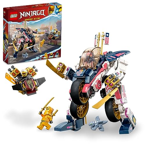 $38.39 LEGO NINJAGO Sora s Transforming Mech Bike Racer 71792 