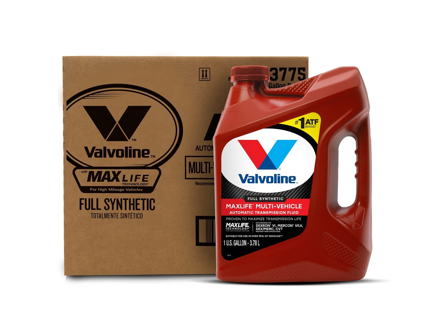 3-Pack 1-Gallon Valvoline Multi-Vehicle ATF Full Synthetic Automatic Transmission Fluid $51 Free Shipping