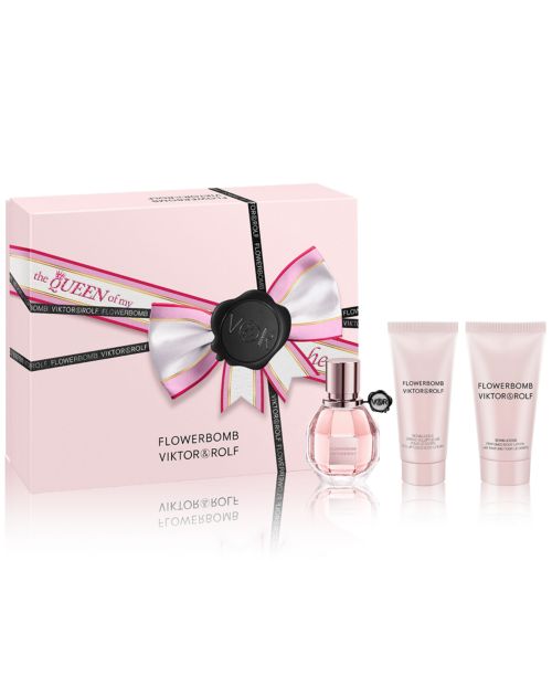 3-Piece Viktor Rolf Flowerbomb Eau de Parfum Gift Set 1-Oz Eau de Parfum Spray, 1.7-Oz Body Lotion More $81.60 Free Ship