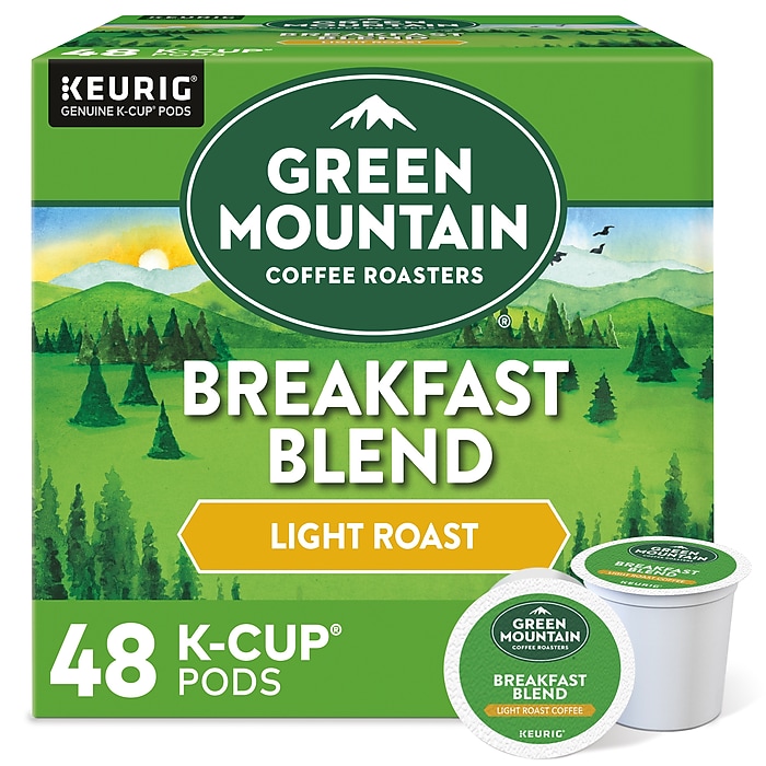 48-Count K-Cup Pods Green Mountain Breakfast Blend, The Original Donut Shop More $20 or less Free Shipping