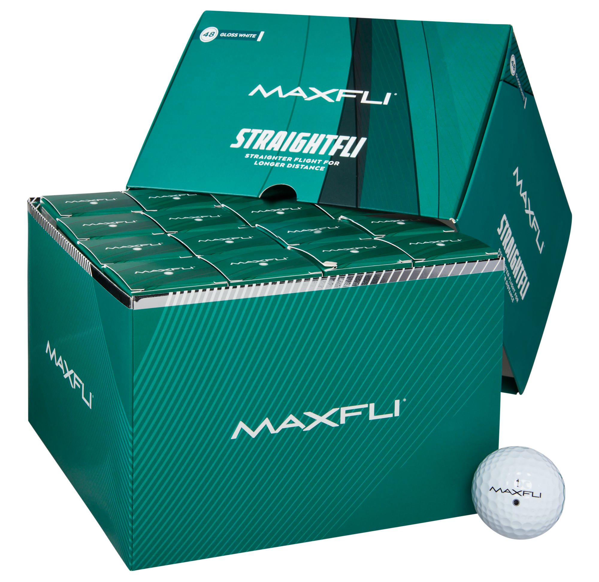 48-Count Maxfli 2023 Straightfli or Softfli Golf Balls $60 Free Shipping