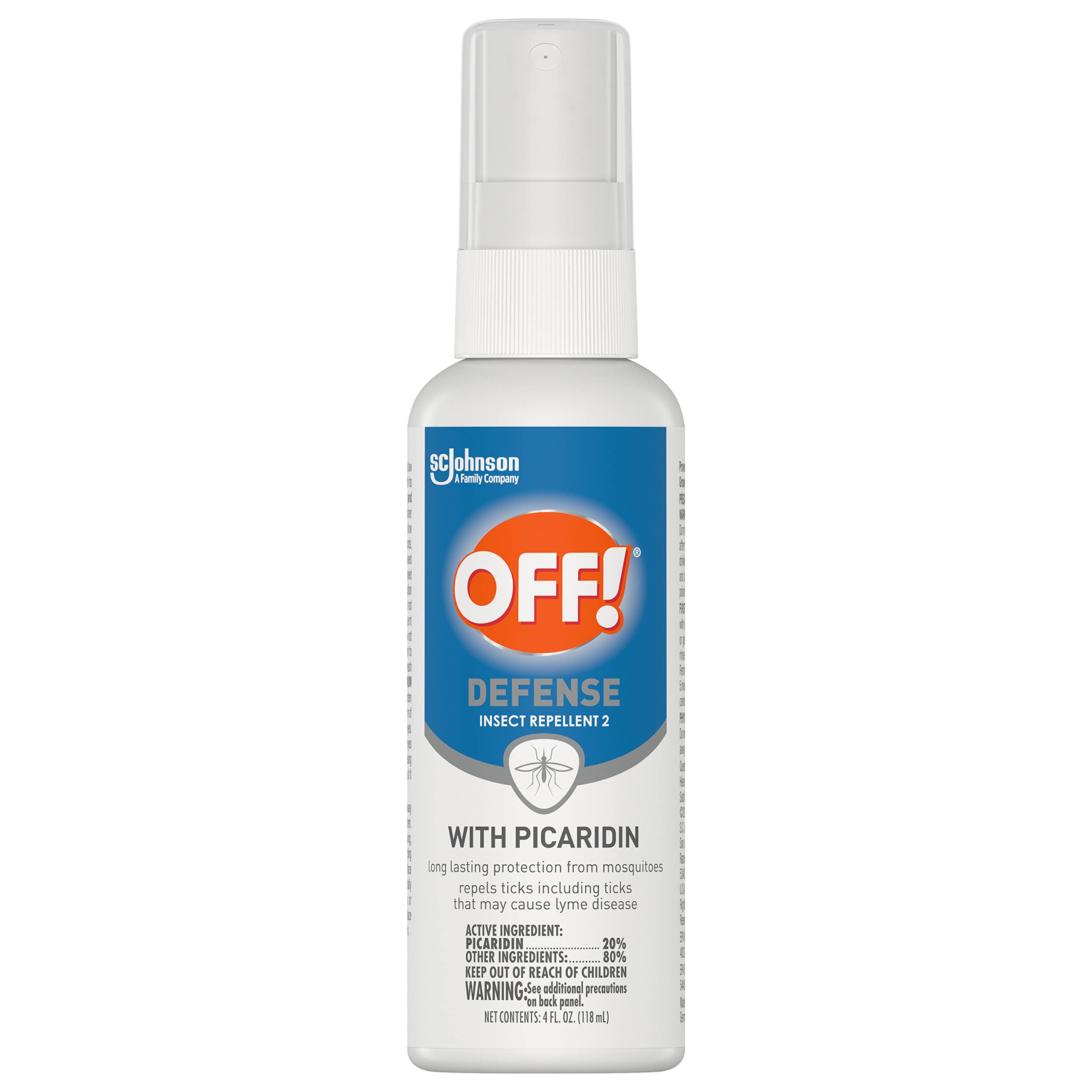 4-Oz. OFF Defense Insect Repellent Spritz w/ Picaridin $3.80 Free Shipping w/ Prime or on $35