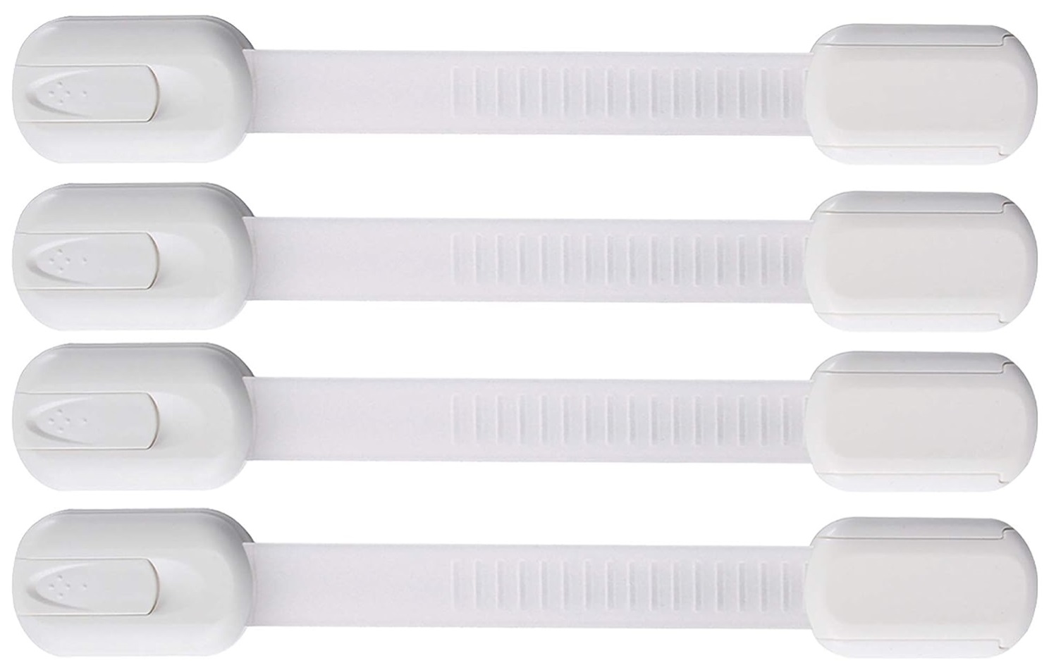 4-Pack Vmaisi Childproofing Adjustable Multi Use Straps Cabinet Locks $3.40 Free Shipping w/ Prime