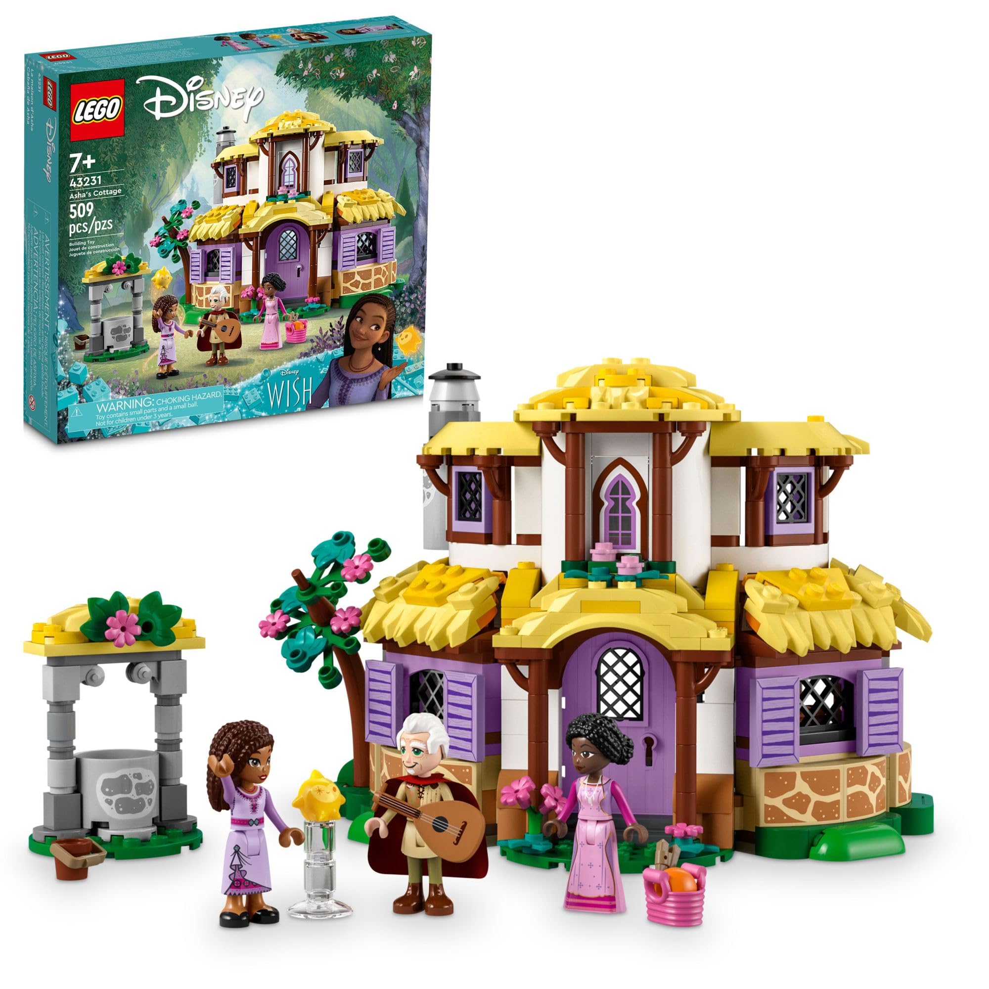 509-Piece Lego Disney Wish Ashas Cottage Set $21.20 Free Shipping w/ Prime or on $35