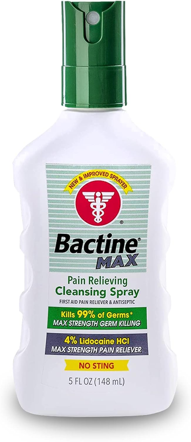 Bactine MAX First Aid Spray - Pain Relief Cleansing Spray $3.73