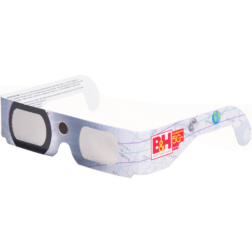 5-Pack DayStar Filters Map Print Solar Eclipse Glasses $5.99 $1.20 Each Free Shipping on $49