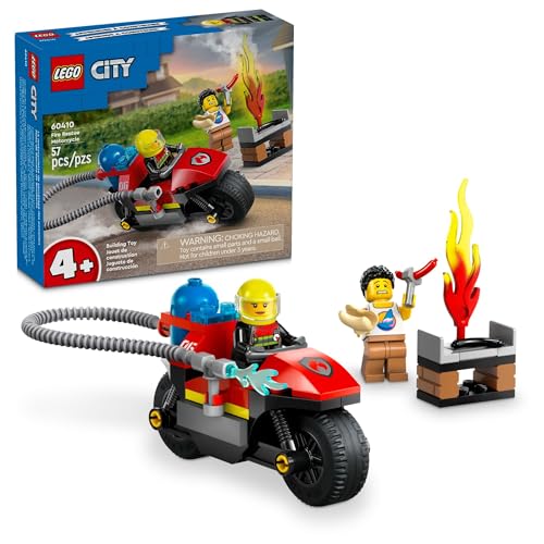 $6.99 LEGO City Fire Rescue Motorcycle Firefighter 60410