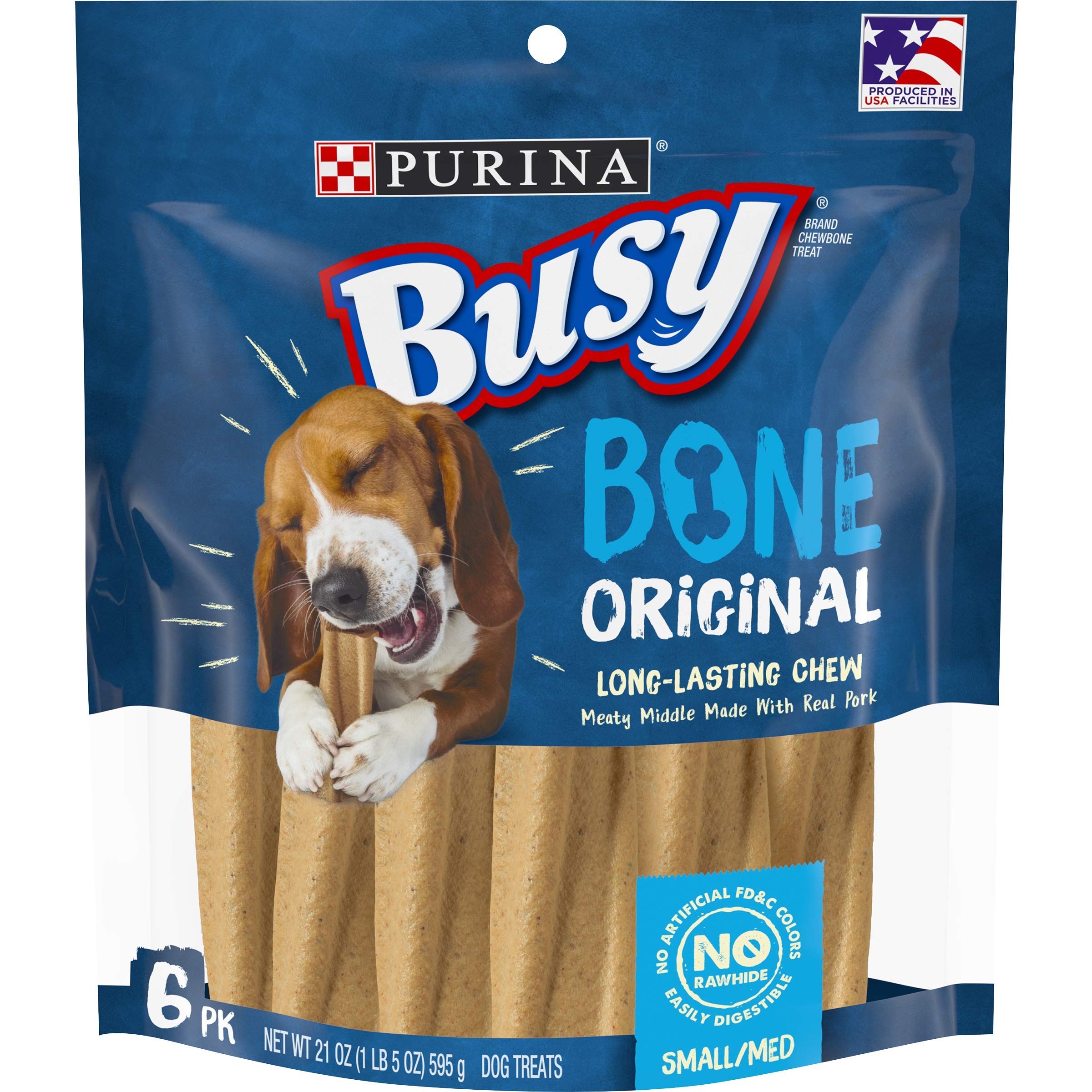 6-Count 21-Oz Purina Busy Bones Dog Treats Small/Medium Dog $6.85 w/ S S Free Shipping w/ Prime or on $35