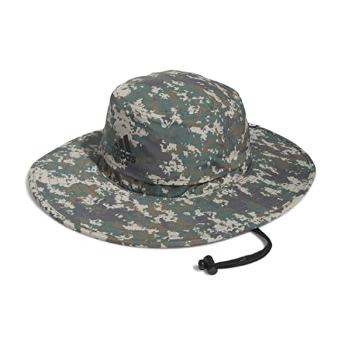 $8.60 adidas Mens Wide-Brim UV 50 Golf Sun Hat Digital Camo