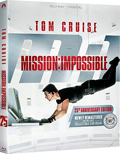 $8.80 Mission Impossible Remastered 25th Anniversary Edition with Collectable Car Decal / Blu-ray Digital HD