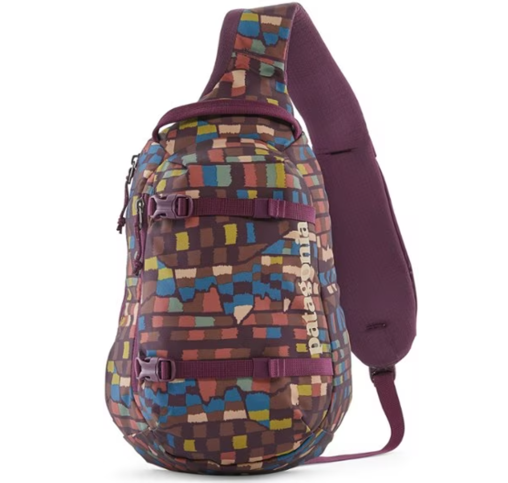 8L Patagonia Atom Sling Bag Fitz Roy Patchwork/Night Plum $31.83 Free Store Pick Up at REI or Free Shipping on $50