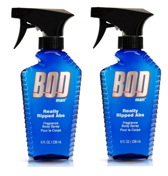 8-Oz Bod Man Really Ripped Abs Fragrance Body Spray 2 for $8.62 $4.31 each Free Shipping w/ Prime or on $35 